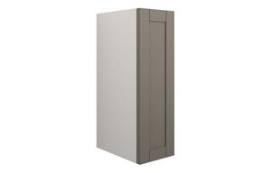 Abbi 200mm Standard Toilet Roll Unit - Matt Stone (Grey Cab)